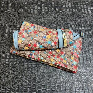 Gucci Monogram Canvas with Multicolored Stars - diaper mat and bottle holder